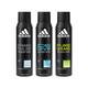 Adidas Pure Game 150ml + Dynamic Pulse 150ml + Ice 150ml Deodorant Set 3's - Men Deodorants/Roll-Ons