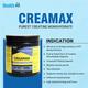 Healthvit Fitness Creamax Creatine Monohydrate Powder - Unflavored 300 gm - Workout Essentials
