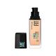 Maybelline New York Fit Me Matte + Poreless Liquid Foundation - 123 Soft Nude 30 ml - Foundation