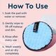 Gubb Makeup Remover Puff 12cm 2's - Make Up Removers