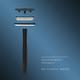 Bombay Shaving Company Black Precision Safety Razor (with 5 Platinum Coated Feather Blades) 200 gm - Razors & Cartridges