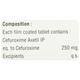 CEFUXETIL 250 Tablet 10's - Bacterial Infections-Cep