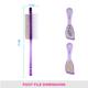 Vega Foot Brush With Pumice Stone, 2-In-1 Foot File & Callus Remover For Dead Skin For Unisex Pd-01 - Manicure & Pedicure Kits