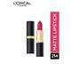 L'Oreal Paris Color Riche Moist Matte Lipstick, 214 Raspberry Syrup 3.7 Gm - Lipsticks