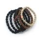 Basicare Elastic,Assorted Dark Colors,(Pack Of 6) 1's - Hair Clips/Bands