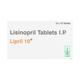 Lipril 10mg Tablet 15'S - Hypertension-ACE