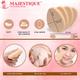 Majestique Flat Oval Cream Makeup Sponge, for Face Primer Compact Powder Puff 1's - Sponges & Applicators