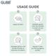 Gubb Silicone Lip Scrubber for Soft, Smooth Lips 2's - Cleansing Brushes