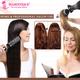 Majestique Two Blow Dry Hair Roller Brushes and Tail Comb, Blowout Hair Styling 3's - Hair Brushes