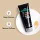 mCaffeine Daily Sun Protection Kit - Deep Cleansing Coffee Face Wash & SPF 50 PA++ Sunscreen Lotion 150 ml - Face Sunscreen