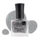 Color Fx Hyper-Gloss Top Coat Holographic Glitter finish Non-yellowing Silver - 172 9 ml - Nail Polish