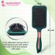 Majestique Large Paddle Brush for Styling Detangling Wet and Dry for Women, Men - Velvet Green 1's - Hair Brushes