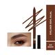 Matt Look Single Stroke Eyeliner Kohl Kajal 24 Hours Smudgeproof Ash Brown 1.3 gm - Kajal & Kohls