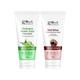 Globus Naturals Face Care Combo- Aloe Vera Neem Tulsi, Wrinkle Control Red Wine Face Wash 75gm each 2's - Face Wash & Cleansers