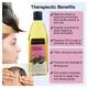 Soulflower Healthy Hair Oil - Rosemary Lavender 225 ml - Hair Oils
