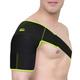Tynor Shoulder Support Double Lock (Neoprene) (UN) - Black & Green - Neck/Shoulder Supports