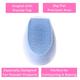 Plume Microfiber Velvet Makeup Sponge Contour & Baking 1's - Sponges & Applicators