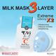 Scentio Milk Plus Q10 Plus Vitamin C Organic Sheet Mask 25 ml - Sheet Masks