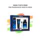 Gift Set - 4pc My Story for Him (10ml EDP + 100 ml EDP+150ml Deo +100ml Shower Gel) 360 ml - Deodorants/Roll-Ons