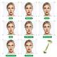 WishCare Authentic Jade Roller - Face Massager 1PCS - Others