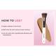 Plume P03 Flat Top Foundation Kabuki Brush 1's - Face Brush