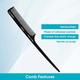 Vega 3-In-1 Hair Styling Kit Include- Hair Straightener, Dryer and Comb (VGGP-07) 1's - Straighteners