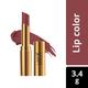 Lakme Absolute Argan Oil Lip Color 19 Mauve-It 3.4 Gm - Lipsticks