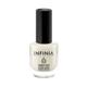 Infinia White Single Coat Nail Polish White Charm 003 12 ml - Nail Polish