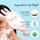Glamveda Rice & Ceramide Korean Glass Skin Face WashFor Dry, Sensitive & Combination Skin Types 100 ml - Face Wash & Cleansers