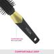 Vega Round Hair Brush for Adding Curls, Volume and Waves In Hairs, Men and Women, (E21-RB) 123 gm - Hair Brushes