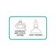 Buddsbuddy Classic Baby Feeding Bottle - Blue 125 ml - Feeding & Nursing