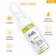 Globus Naturals Refreshing Lemon Fairness Foaming Face Wash With Silicon Face Massage Brush 150 ml - Face Wash & Cleansers