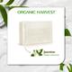 Organic Harvest Luxurious Bathing Bar - Jasmine Bathing Soap for Gentle Cleansing, Jasmine Soap 125 gm - Soaps