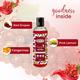 Globus Naturals Red Wine Refreshing Body Wash Enriched with Peach and Almond, Suitable for All Skin Type 100 ml - Creams, Lotions & Oils