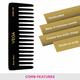 Vega Handcrafted Comb Black (HMBC - 406) 1's - Hair Combs
