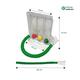 Sahyog Wellness Respiratory Three Balls Breathing Lung Exerciser - One Tube - Respiratory Care Devices