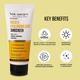 Dr. Sheth's Haldi and Hyaluronic Acid Sunscreen SPF 50+ PA+++ Hydrating Brightning No Whitecat 50gm - Face Sunscreen