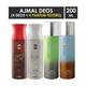 Ajmal 1 Sacred Love For Women, 1 Evoke Silver Edition For Him For Men, 1 Nightingale And 1 Magnetize For Men & Women High Quality Deodorants Combo (Pack Of 4) 800 ml - Perfumes (Edt/Edp)