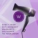 Winston Turbo Hair Dryer for Women and Men with Diffuser and with 3 Heat, 2 Speed and Cool Mode Setting - 2200 Watts 1's - Hair Dryers