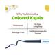 Mamaearth Long Stay Colored Kajal for 11 Hour Long Stay Deep Ocean Blue 0.35 gm - Kajal & Kohls