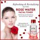 Globus Remedies Ayurvedic Rose Water Facial Toner With Goodness Of Saffron, Aloe Vera & Sandalwood 100 ml - Toners