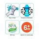 Buddsbuddy Baby Training Sipper - Blue 300 ml - Feeding & Nursing