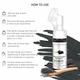 Glamveda Charcoal Detox Foaming Face Wash With Turbo Tool Brush 150 ml - Face Washes