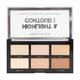 Profusion Cosmetics Mini Artistry 6 Color Highlight & Contour 1 (16 gm) - Contour