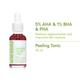 Acne Squad Incredible Peeling Tonic With 5% AHA & 1% BHA & PHA 30 ml - Face Mists