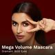 Pilgrim Mega Volume Waterproof Mascara High-definition Volume Smudge-proof Black Passion-02 5 ml - Mascaras
