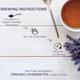 The Tea Ark Organic Lavender Tea - Mint 50 gm (Tin) - Green/Herbal Teas