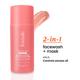 Foxtale Purify and Glow Cleanser + Mask with French Pink Clay 100 ml - Scrubs & Exfoliants