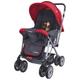 R for Rabbit Little Kiddie Kingdom Stroller Stroller - Red 1's - Baby Safety