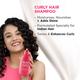 Bblunt Salon Like Curly Hair Shampoo Shine Tonic with Coconut Water And Jojoba Oil 300ml - Shampoos